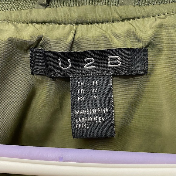 Army Green (oversized) Utility Jacket - Picture 3 of 5